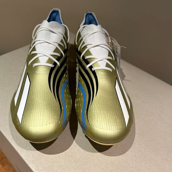 MESSI ADIDAS X SPEEDPORTAL LEYENDA.1 FG World Cup Cleats 2022 - Picture 4 of 9